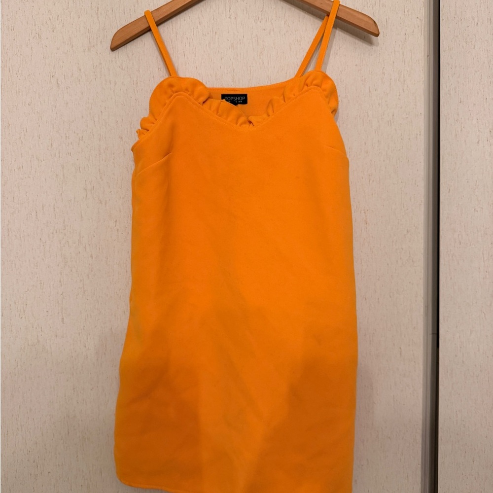 Vibrant Yellow Sleeveless Dress